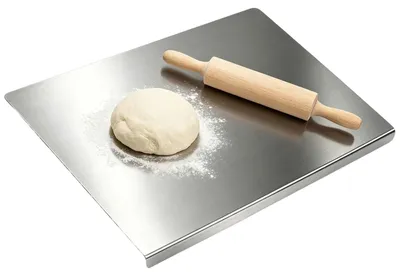Image de Solidchoice - Planche à découper en acier inoxydable, 30 x 40 cm, pour la cuisine