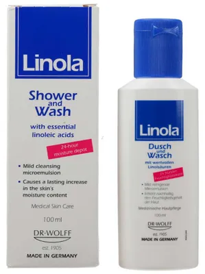 Image de Linola Gel douche et lavage, 100 ml