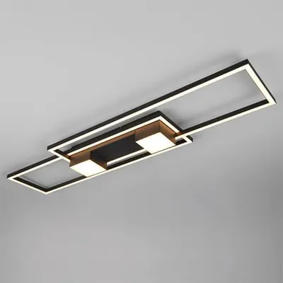 Immagine prodotto di Lampade TRIO Lampada da soffitto ALBANY BHT 100x8x28 cm nero