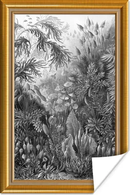 Produktbild von MuchoWow® Poster Kunst - Maler - Gold - Liste 40x60 cm - Plakate für die Wand - Poster Babyzimmer