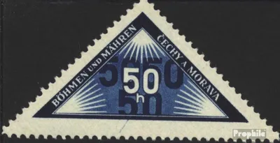 Produktbild von Briefmarken Böhmen und Mähren 1939 Mi 52 (kompl.Ausg.) postfrisch Freimarken