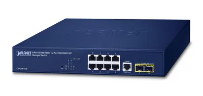 Zdjęcie produktu dla Planet Ipv4/Ipv6, 8-Port, Gs-4210-8T2S