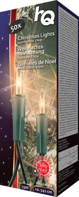 Produktbild von HQCLS48704 Weihnachtsbeleuchtung 50 Glühend 28.8 W 5420 mm warmweiss Innen