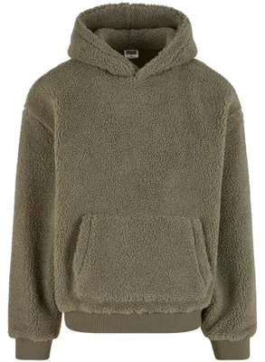 Obrázok produktu pre Pánska mikina Urban Classics Oversized Teddy Hoody palegreen - XL