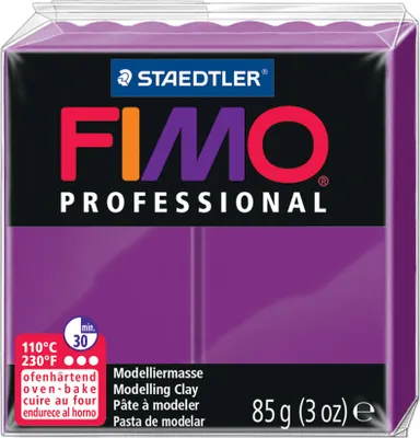 Produktbild von FIMO PROFESSIONAL Modelliermasse ofenhärtend violett 85 g