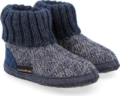 Produktbild von Haflinger Kinder Hüttenhausschuh EUR 30 blau