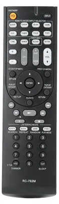 Zdjęcie produktu dla Pilot zdalnego sterowania RC762M, zamiennik pasujący do amplitunerów AV Onkyo HTS3400 i AVX290