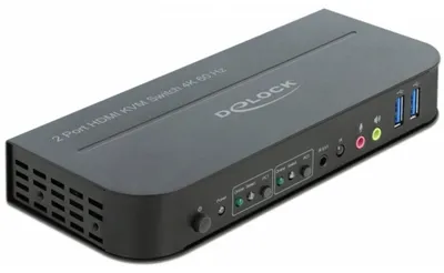 Immagine prodotto di DELOCK Interruttore KVM DeLOCK 11481 Nero