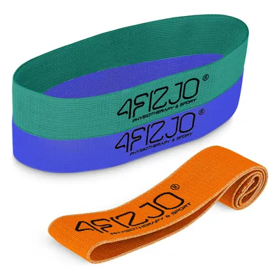 Produktbild von 4FIZJO FLEX BAND Kurzband, Widerstand 1-15 kg, für Beine, Po, Fitness und Rehabilitation