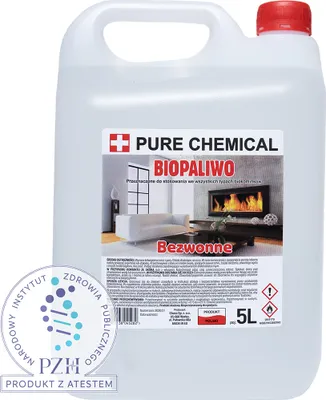 Produktbild von PURE CHEMICAL | Bioethanol für einen Biokamin | 5l