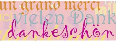 Produktbild von Transparentpapier 115g/qm A4 VE=25 Blatt Schriften rosa