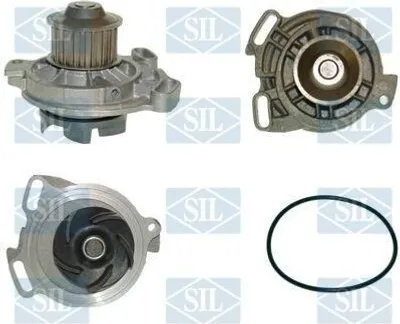 Produktbild von Saleri SIL Kühlmittelpumpe Wasserpumpe für VW Transporter IV Bus (70B, 70C, 7DB, 7DK, 70J, 70K, 7DC, 7DJ) PA663P