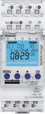 Produktbild von Theben SELEKTA 172 top3 - dig. 2-Kanal Astro-Zeitschaltuhr, App-Programmierung