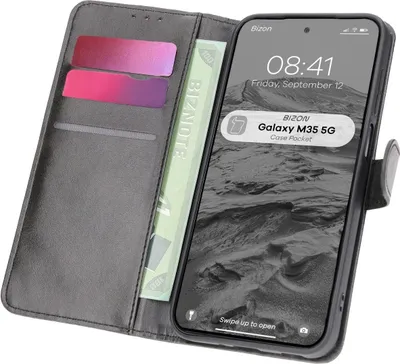 Produktbild von Bizon Case Pocket Samsung Galaxy M35 5G schwarz