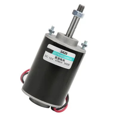 Obrázok produktu pre Jednosmerný motor s permanentným magnetom Vysokorýchlostné nízkohlučné CW CCW Mini kartáčované elektromotory 30W12V 3500RPM