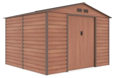 Zdjęcie produktu dla Domek ogrodowy G21 GAH 706 - 277 x 255 cm, brązowy