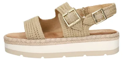 Produktbild von TOMS Giana  Sandalen Plat - Beige - Maat 36