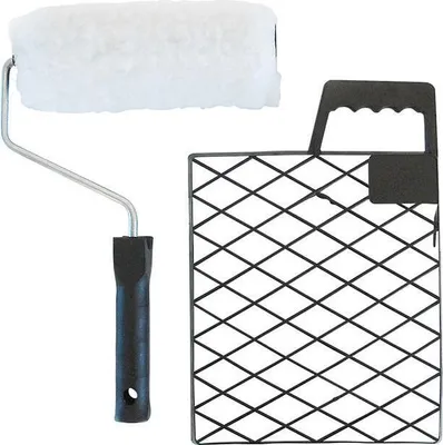 Produktbild von Farbroller-Set Polyester weiß, FH 20 mm