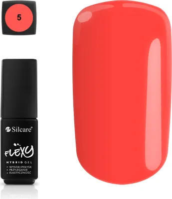 Obrázok produktu pre Silcare Flexy Hybridný Lak na Nechty Odtieň 05, 4,5g