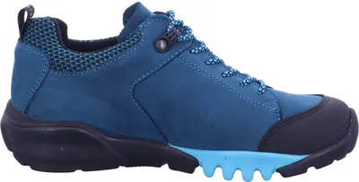 Imagen del producto de Zapatos deportivos para mujer Waldläufer Amiata, tipo cordones, diseño deportivo, color azul, ideales para uso diario