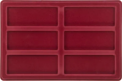 Produktbild von MC.Sammler Münzentableau Münztableau mit Schutzdeckel für 6 Münzen - 140mm x 55mm | Münzkoffer | Münzkassette | verschiedene Varianten zur Auswahl