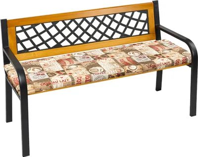 Zdjęcie produktu dla Gładka poduszka na ławkę – 40 x 120 cm – brązowa, czerwona