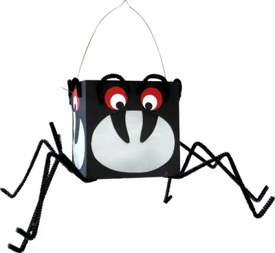 Produktbild von Laternen Bastelset Spinne von Prell, 4 Stück
