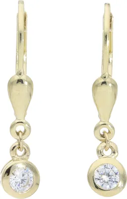 Produktbild von JuwelmaLux Ohrhänger 333/000 (8 Karat) Gold mit synth. Zirkonia JL39-06-0545