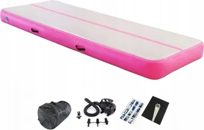 Obrázek produktu pro Airtrack 500X100X10 Pfad Universal Nafukovací Gymnastická Podložka Růžová