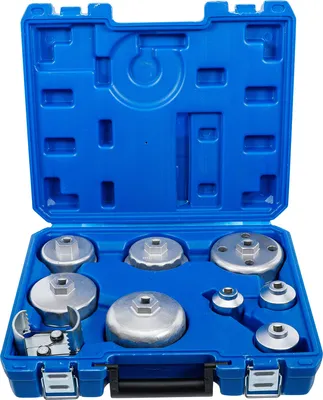 Immagine prodotto di BGS Set di chiavi per filtri olio Ø 27 - 88,8 mm 9 pezzi - 8667