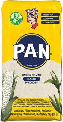 Produktbild von P.A.N Vorgekochtes Weißes Maismehl 1 Kg