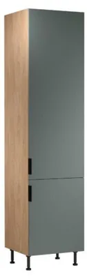 Image de Armoire de cuisine Armoire basse Armoire haute Étagères Tiroirs Armoire en bois