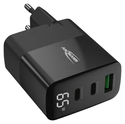 Produktbild von ANSMANN USB-Adapterstecker HOME CHARGER HC365PD schwarz