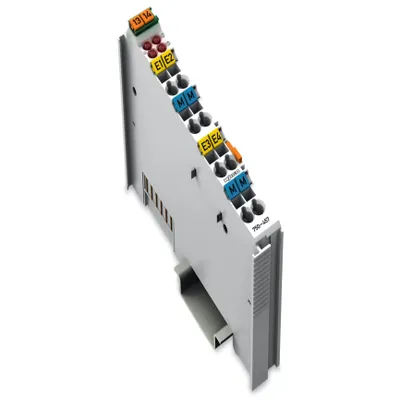 Zdjęcie produktu dla Wago 750-457, 4 kan., 0,5 kV, Wejście, 40 V, 12 bit, 10 ms
