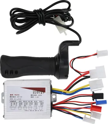 Zdjęcie produktu dla zestaw akcesoriów do przepustnicy regulatora prędkości 12V 500W do roweru elektrycznego, skutera, e-roweru