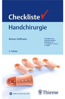 Produktbild von Checkliste Handchirurgie
