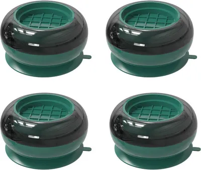 Produktbild von INF Waschmaschinenfußpads Anti-Vibrationspads Geräuschreduzierung Grün