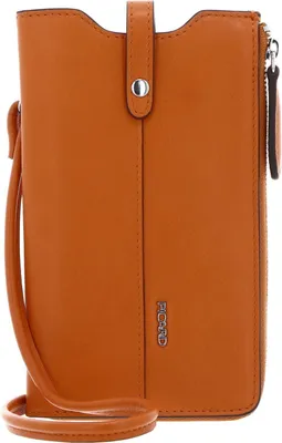Produktbild von PICARD Leder Handytasche Umhängetasche Spirit 1 Smartphone Bag Papaya orange
