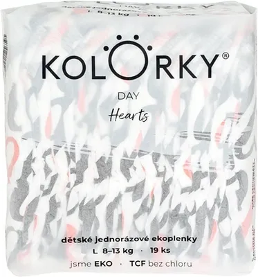 Produktbild von COLOURS DAY Herzgröße. L (19 Stück)