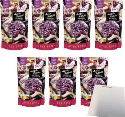 Produktbild von Hofgut Apfelrotkohl VPE (7x500g Beutel) + usy Block