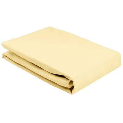 Produktbild von elegante Mako-Jersey Uni-Sp.Bett. 8000 - Farbe: Vanille - 3, 100/200 cm
