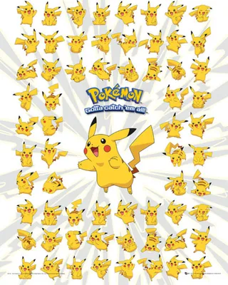 Produktbild von Pokemon - Pokémon - Mini-Poster - Pikachu