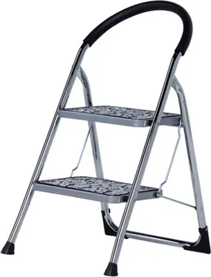 Produktbild von Altrex Cromato Haushalts Klapptritt 2 Stufen im Trenddesign