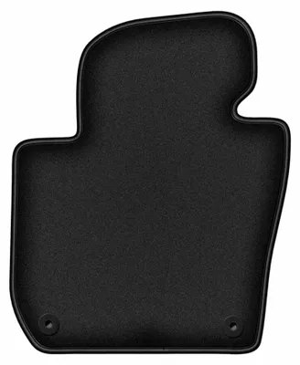 Image de Tapis conducteur en moquette pour Skoda Superb II Long 2008-2015 (berline/break) – 1 pièce, noir, sur mesure – Wielganizator DURBAN