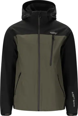 Produktbild von WEATHER REPORT Delton Herren Regenjacke mit Kapuze grün M