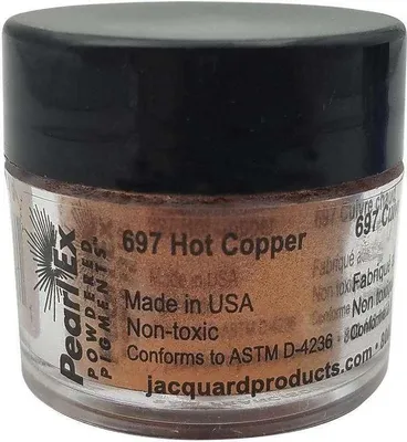 Produktbild von Jacquard Pearl Ex Pigment 3 gr Helles Kupfer Kreatives Spielzeug