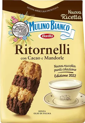 Produktbild von 3x Mulino Bianco Kekse Ritornelli 700g Italien biscuits cookies kuchen brioche