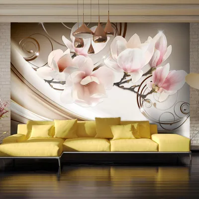 Produktbild von Basera Selbstklebende Fototapete Magnoliamotiv b-A-0222-a-b, mit UV-Schutz, 245x175 cm