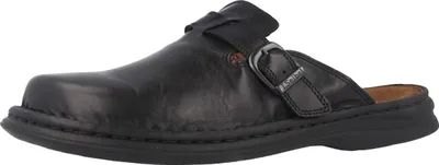 Obrázek produktu pro Josef Seibel Madrid clogs & slippers in plus sizes black 10122 37 600 pánská obuv