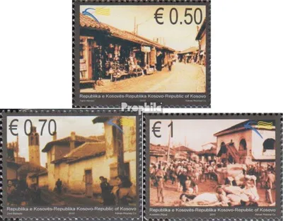 Produktbild von Briefmarken Kosovo 2010 Mi 181-183 (kompl.Ausg.) gestempelt Basare